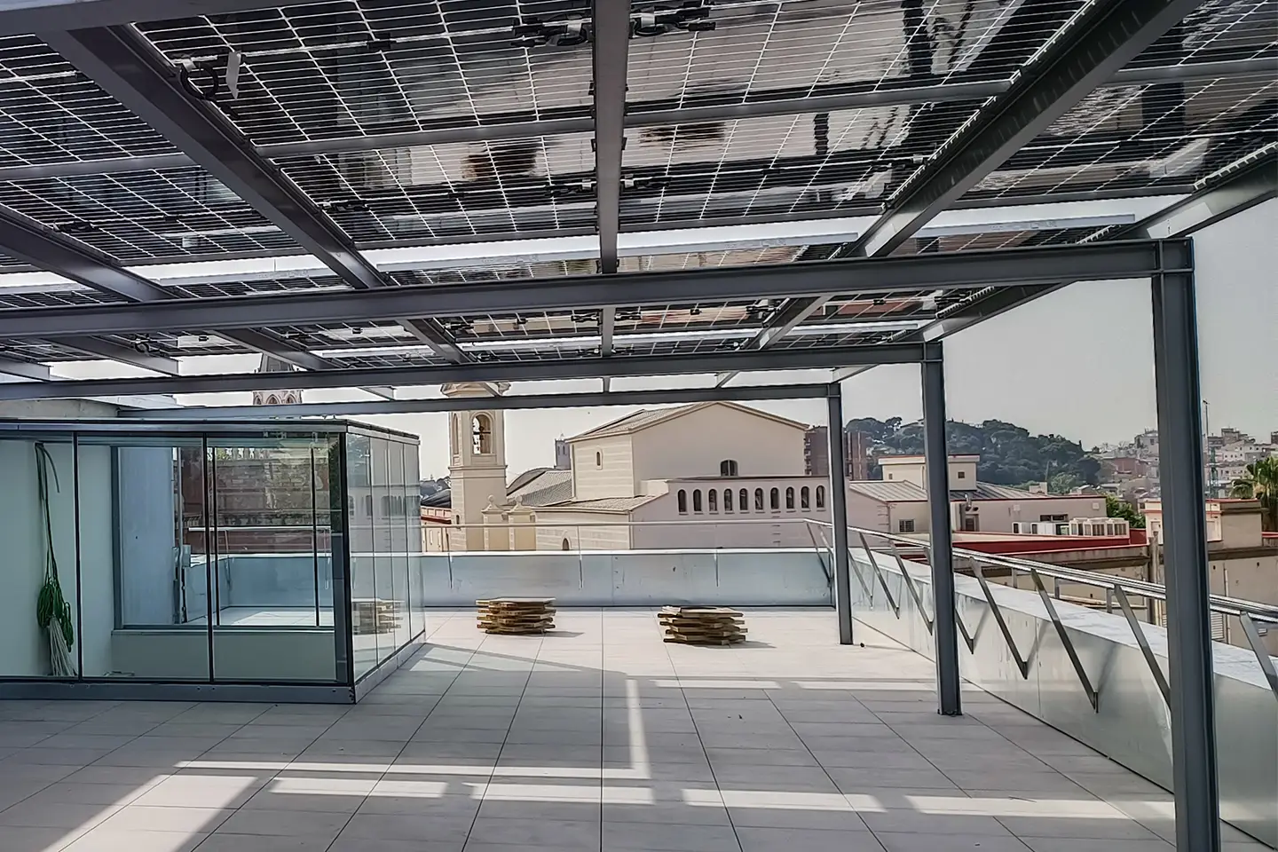 Instalació solar fotovoltaica a vic